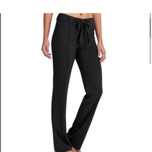 Athleta Destination, Wide Leg Pant. With Tie Belt.